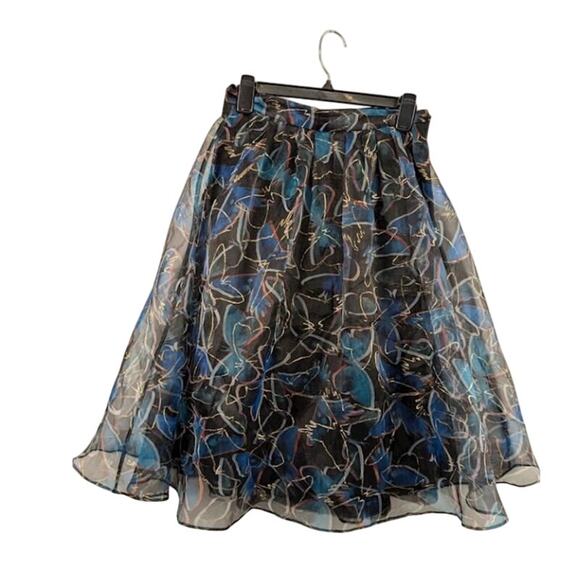 Anthropologie Butterfly Mesh Skirt – Moulinette Soeurs Size 6 - Picture 5 of 5